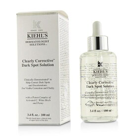 【月間優良ショップ受賞】 Kiehl's Clearly Corrective Dark Spot Solution キールズ クリア コレクティブ ダーク スポット ソリューション 100ml/3.3oz 送料無料 海外通販