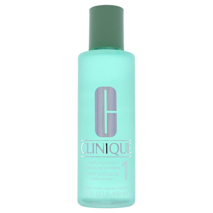 楽天市場 月間優良ショップ受賞 Clinique Clarifying Lotion 1 Very Dry To Dry Skin クリニーク 清澄ローション1 非常に乾燥した肌から乾燥した肌 13 5 Oz 送料無料 海外通販 The Beauty Club