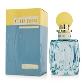 【月間優良ショップ受賞】 Miu Miu L'Eau Bleue Eau De Parfum Spray ミュウミュウ ロー ブルー EDP SP 100ml/3.4oz 送料無料 海外通販