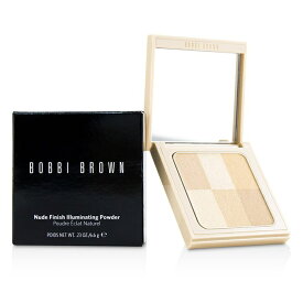 【月間優良ショップ受賞】 Bobbi Brown Nude Finish Illuminating Powder - # Nude ボビイ ブラウン ヌード フィニッシュ イルミネイティング パウダー - # Nude 6.6g/0.23oz 送料無料 海外通販