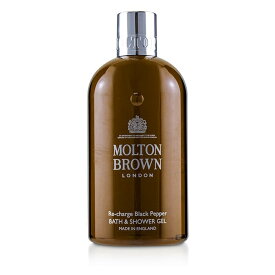 【月間優良ショップ受賞】 Molton Brown Re-Charge Black Pepper Bath &amp; Shower Gel モルトンブラウン ブラックペッパー バス&amp;シャワージェル 300ml/10oz 送料無料 海外通販