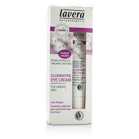 【月間優良ショップ受賞】 Lavera Organic Pearl Extract & Caffeine Illuminating Eye Cream ラヴェーラ オーガニック パール エキス & カフェイン イルミネーティング アイ クリー 送料無料 海外通販
