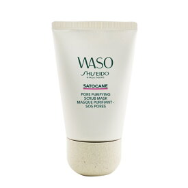 【月間優良ショップ受賞】 Shiseido Waso Satocane Pore Purifying Scrub Mask 資生堂 ワソウ サトカネ 毛穴すっきりスクラブマスク 80ml/3.3oz 送料無料 海外通販