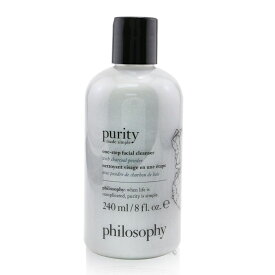 【月間優良ショップ受賞】 Philosophy Purity Made Simple - One Step Facial Cleanser with Charcoal Powder (Normal to Dry Skin) フィロソフィー ピュリティ メイド シンプル - 送料無料 海外通販