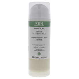 【月間優良ショップ受賞】 REN Evercalm Gentle Cleansing Milk Cleanser REN エバーカームジェントルクレンジングミルク 5.1 oz 送料無料 海外通販