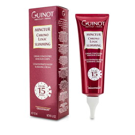 【月間優良ショップ受賞】 Guinot Concentrated Body Slimming Cream ギノー コンセントレーティッド ボディスリミングクリーム 125ml/4.2oz 送料無料 海外通販