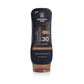 【月間優良ショップ受賞】 Australian Gold Lotion Sunscreen SPF 30 with Instant Bronzer オーストラリアンゴールド ローション サンスクリーン ブロード スペクトラム SPF 30 ウイズ インスタント ブロンザー 送料無料 海外通販