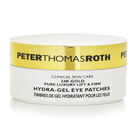 【月間優良ショップ受賞】 Peter Thomas Roth 24K Gold Hydra-Gel Eye Patches ピーター・トーマス・ロス 24K ゴールド ハイドラ-ゲル アイ パッチ 30pairs 送料無料 海外通販