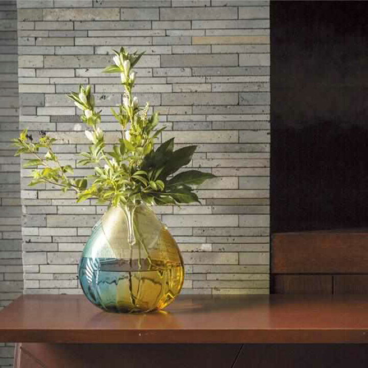 楽天市場】【ギフトラッピング対応】津軽びいどろ 花瓶 金彩秋風 (中 