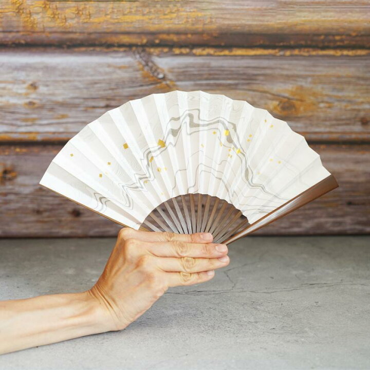 楽天市場】【扇子】女持 墨流し 唐木 | 江戸扇子｜雲錦堂 深津扇子店 