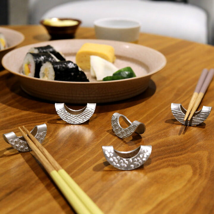 楽天市場】能作 置箸 輪 (りん) 5コセット 化粧箱入り | 箸置き 