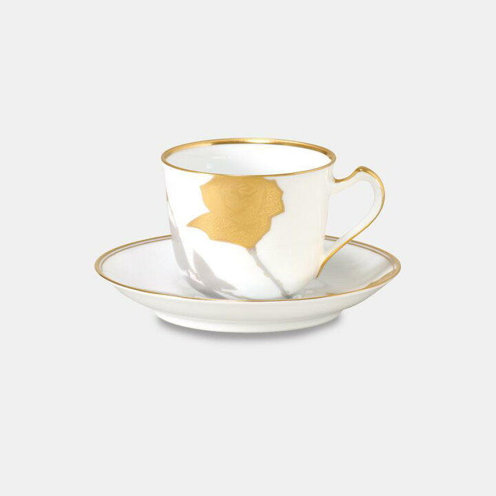 楽天市場】【磁器】大倉陶園 金蝕バラ コーヒーカップ＆ソーサー 