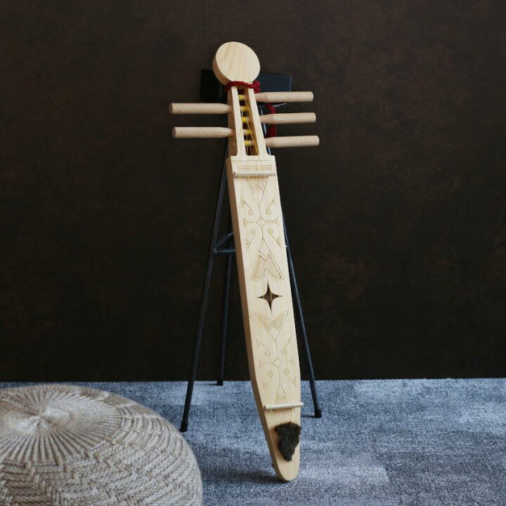 楽天市場】【楽器】トンコリ (小) | アイヌ工芸 : BECOS伝統工芸楽天市場店