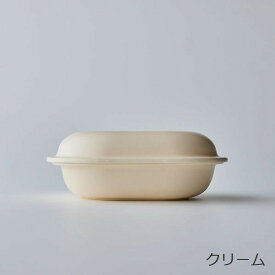【電子レンジ&オーブントースター対応】萬古焼 フタ付き グリルパン 角形 regular キッチン用品 ギフト おしゃれ 高級 | クリーム キャメル ブルー 陶器 日本製 国産 職人 モラトゥーラ | 海外 手土産 モダン | 結婚祝い 新築祝い 新居祝い 誕生日 還暦祝い 米寿 プレゼント