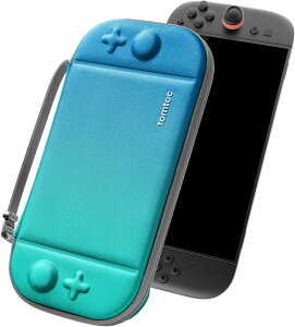 tomtoc Switch 2 �P�[�X Nintendo �X�C�b�`2 2025�N���f����p �������ӏ����擾�ς� �X���� �S�ʕی� �L�������O�P�[�X �n�[�h�P�[�X �ϏՌ� �|�[�` �Q�[���J�[�h12�����[ �O���[