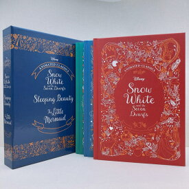 【ディズニープリンセス 洋書セット本 洋書 アウトレットブック】Disney ANIMATED CLASSICS（3冊セット）