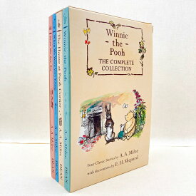 在庫残りわずか※再入荷予定なし【セット本 くまのプーさん 洋書 アウトレットブック】Winnie-the-Pooh THE COMPLETE COLLECTION
