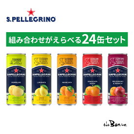 【大阪万博出展品】【組み合わせが選べる24缶】サンペレグリノ スパークリングフルーツベバレッジ 330ml 4缶×6｜常温宅急便｜