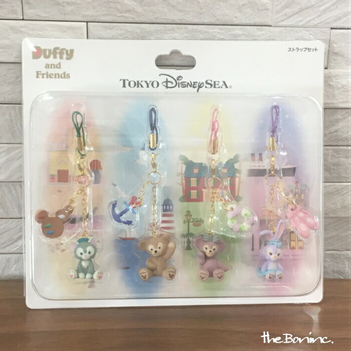 楽天市場 クリックポスト Disney ストラップセット ダッフィー フレンズ ダッフィー シェリーメイ ジェラトーニ ステラルー ストラップ ４本セット アクセサリー ディズニー ディズニーシー 限定 Tds The Bon Inc 楽天市場店