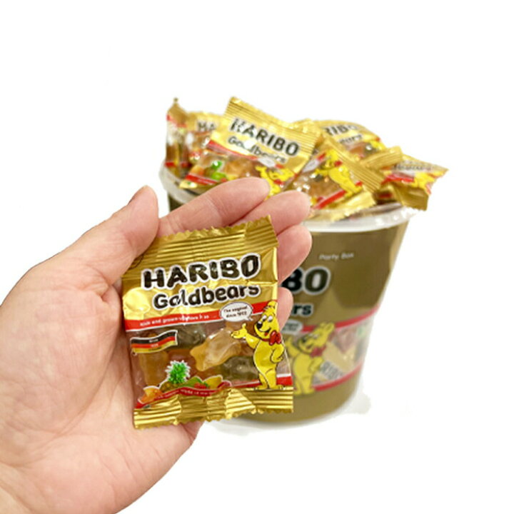 楽天市場 Haribo ハリボー バケツ 980ｇ ゴールドベア トルコ コストコ 100個 小分け グミ 小袋 お菓子 海外 輸入 ギフト プレゼント ボン The Bon Inc 楽天市場店