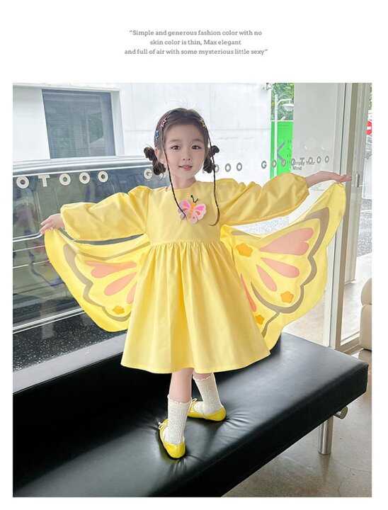楽天市場】子供ワンピース 蝶々ワンピース 女の子 ドレス ロリータ 