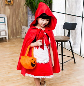 赤ずきん ハロウィン 衣装 子供 ハロウイン コスプレ 変装 コスチューム ハロウィン衣装 プリンセス ハロウィン服 クリスマス イベント 姫系 仮装 Halloween パーティー