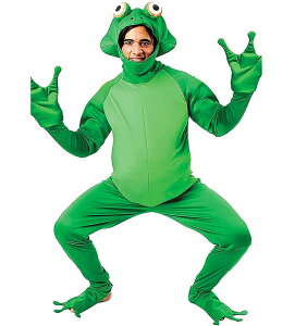 カエル 着ぐるみ ハロウィン 衣装 大人 変装 ハロウィン 衣装 カエル 動物服 キャラクター コスプレ 仮装 人形 コスチューム ハロウィーン パーティー イベント