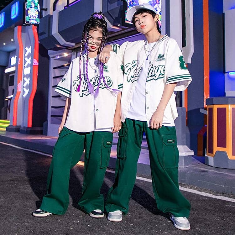 キッズ カーゴパンツ 160 ダンス ヒップホップ ストリート 韓国 子供服