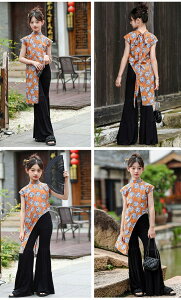 �L�b�Y �_���X�ߑ� ���̎q �ԕ� �s�K���ȃg�b�v�X �p���^���� ���g�� �`���C�i�� �ÓT�� ���ؕ� �D�� 2�_�Z�b�g �L�b�Y�_���X�ߑ� �Z�b�g�A�b�v �_���X�E�F�A �㉺�Z�b�g hiphop K-POP �����c ��