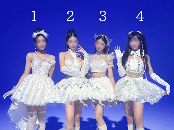 楽天市場】ダンス衣装 レディース 白 女子 アイドル衣装 セットアップ 