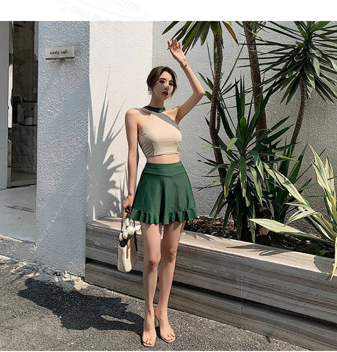 楽天市場 水着 レディース 2点セット 水着 スカートセット タンキニ 水着 ビキニ 背中美人 リボン 可愛い おしゃれ セクシー 盛れる 小胸水着 代 30代 夏 着痩せ 温泉 プール 海水浴 プレゼント 水着 ザ ブリッジ