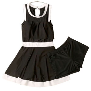 キッズ 水着 女の子 ワンピース 150 160 170 韓国 子供 みずぎ ガールズ ジュニア 水着 ワンピース 子供 ファッション 独立安全パンツ付き 子供水着 紺 黒 体型カバー 小学生 中学生 高校生 プー