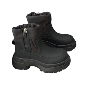 スノーブーツ レディース 滑らない ベージュ 黒 きれいめ 歩きやすい 革 おしゃれ 撥水 裏起毛 防寒 雪靴 ボア付き 冬用 スノーシューズ 厚底 綿靴 ウインターブーツ かわいい 雪遊び 高校生