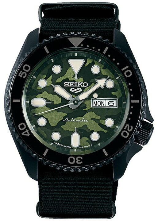 楽天市場】セイコー5 スポーツ SKX Street Style カモフラージュ 