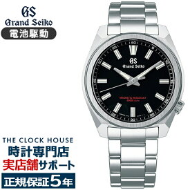 【お買い物マラソン2000円OFFクーポン！】グランドセイコー 9F クオーツ SBGX343 メンズ 腕時計 強化耐磁 ブラック 9F61