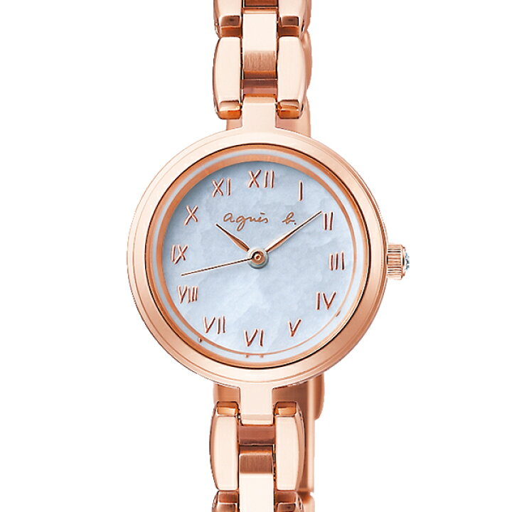 楽天市場 1日はポイント最大42倍 最大3万円offクーポン 5月日発売 Agnes B アニエスベー Marcello マルチェロ Fcsd995 レディース 腕時計 ソーラー 白蝶貝ダイヤル ピンクゴールド 国内正規品 セイコー Cluelvol 81 雑誌掲載 ザ クロックハウス 楽天市場店