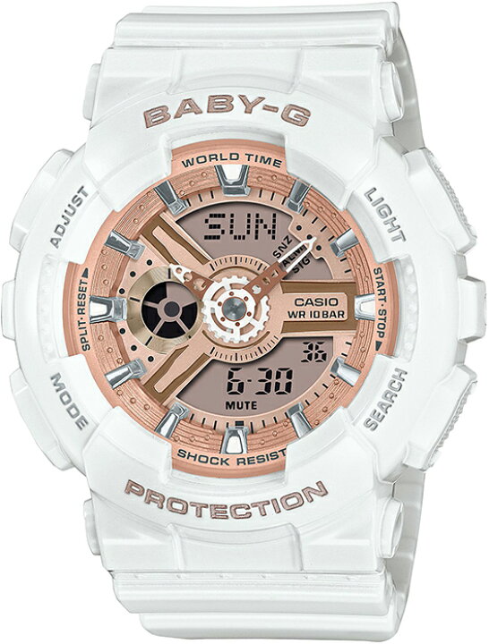 楽天市場】BABY-G BA-110シリーズ G-SHOCKデザインインスパイア BA 