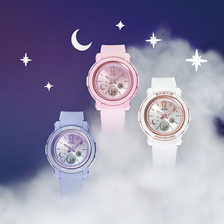 楽天市場】【ポイント最大62倍＆最大2000円OFFクーポン】BABY-G ムーン 