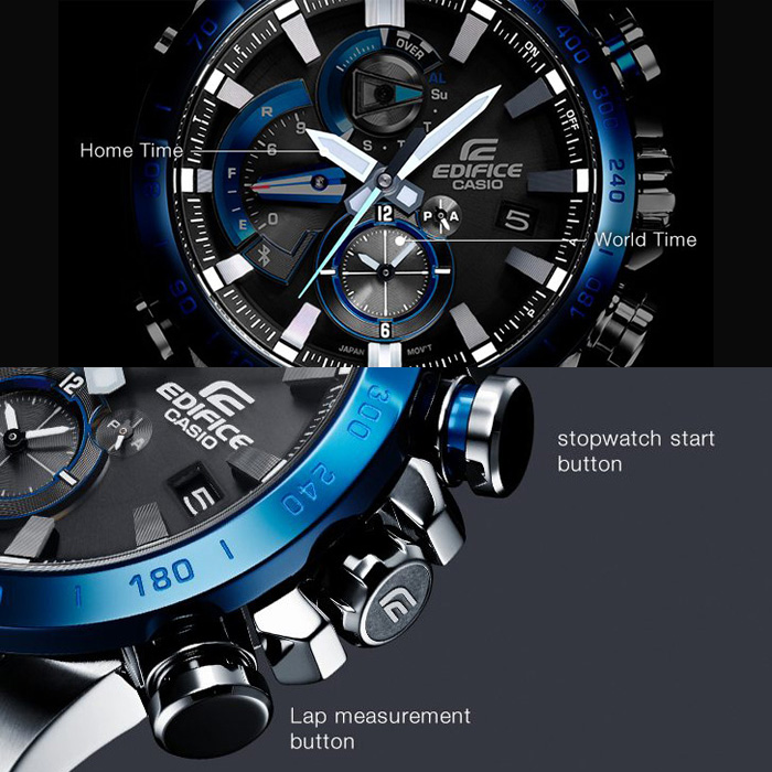 楽天市場】カシオ エディフィス EQB-800DB-1AJF メンズ 腕時計