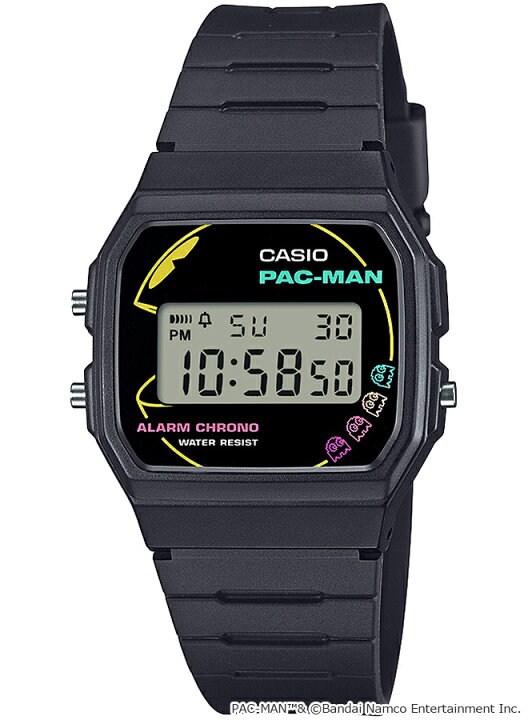 楽天市場】カシオ クラシック パックマン コラボレーションモデル F 