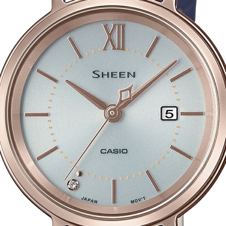 楽天市場】カシオ シーン ソーラーサファイアモデル SHS-D300CGL-7BJF  