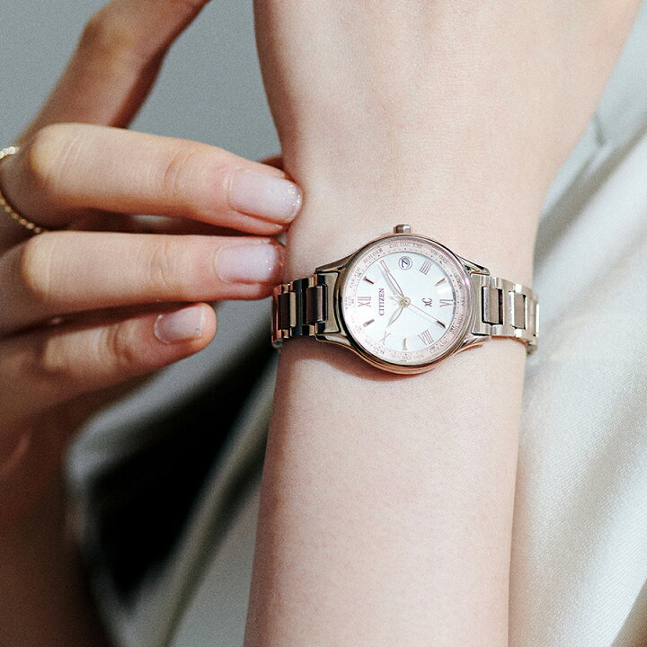 楽天市場】シチズン クロスシー ベーシックコレクション サクラピンク  