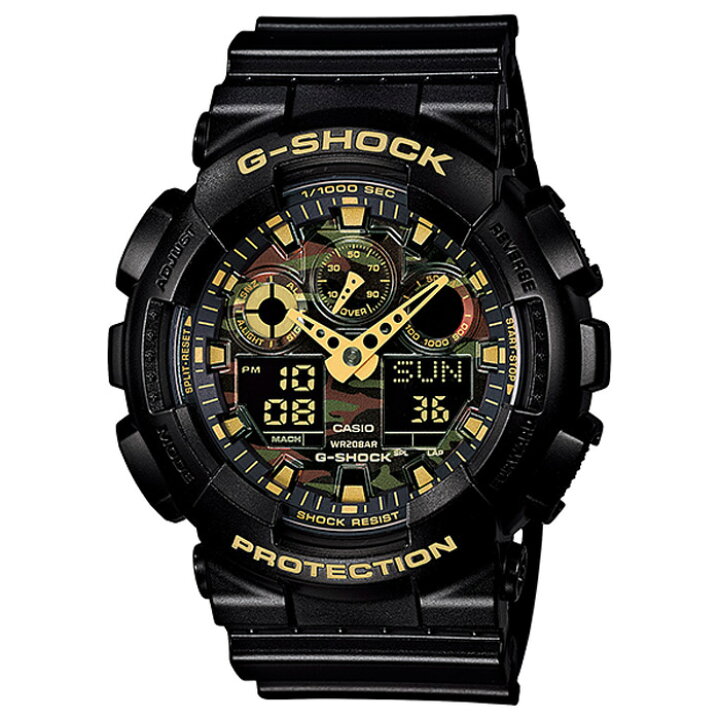 ◆CASIO G-SHOCK ジーショック GA-100CF-1A9JF 腕時計