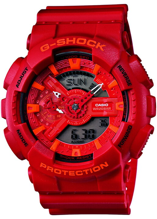 楽天市場】【6/20限り抽選還元＆10%OFFクーポン】G-SHOCK GA-110AC 