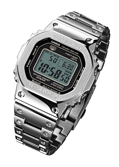 楽天市場】G-SHOCK GMW-B5000D-1JF フルメタル シルバー メンズ 腕時計 