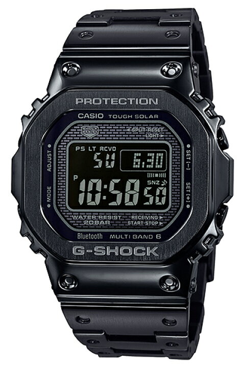 楽天市場】G-SHOCK フルメタル ブラック GMW-B5000GD-1JF メンズ  