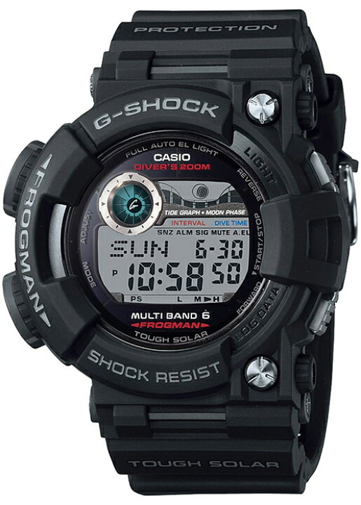 楽天市場】G-SHOCK FROGMAN フロッグマン GWF-1000-1JF メンズ 腕時計 