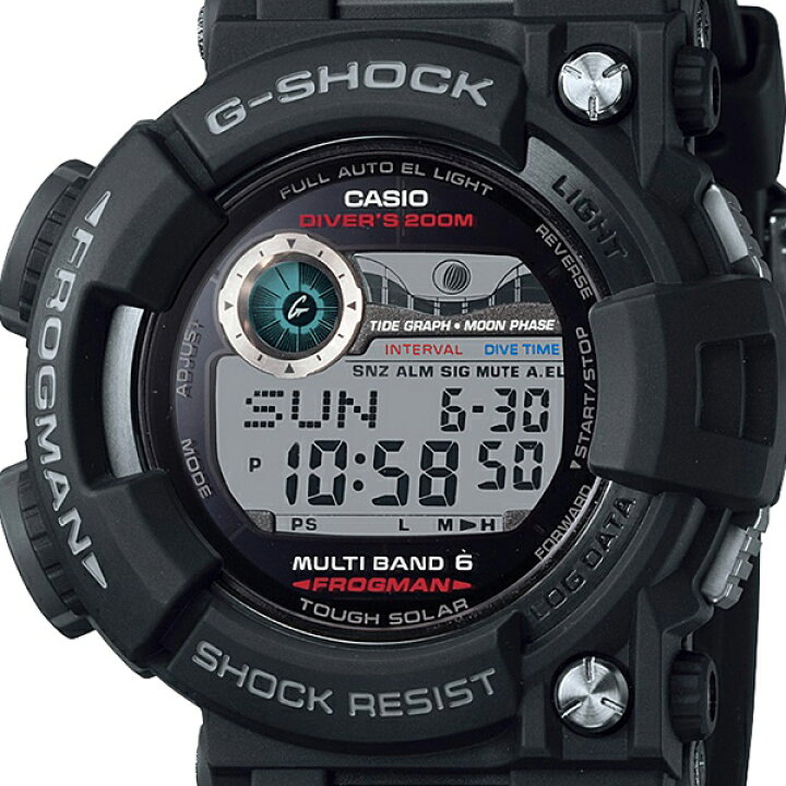 楽天市場】G-SHOCK FROGMAN フロッグマン GWF-1000-1JF メンズ 腕時計  