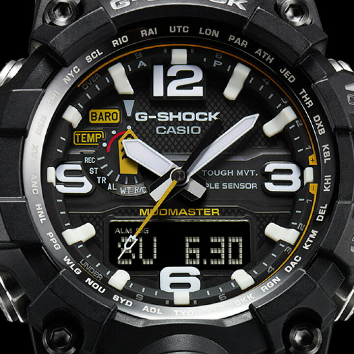 楽天市場】G-SHOCK マッドマスター GWG-1000-1A3JF メンズ 腕時計 電波  