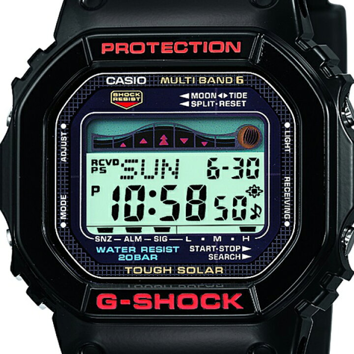楽天市場】G-SHOCK G-LIDE Gライド GWX-5600-1JF メンズ 腕時計 電波  